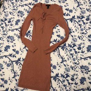 Forever 21 ribbed sweat dress